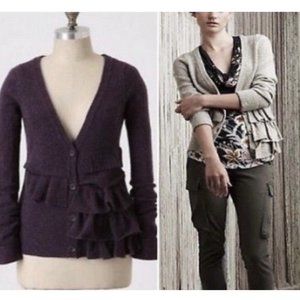 MOTH Split Decision Purple Cardigan